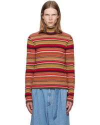 Dries Van Noten - Ribbed Wool Turtleneck - Lyst