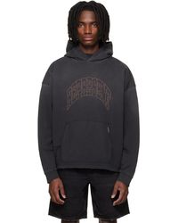 Represent - Pull À Capuche Noir À Logo Clouté - Lyst