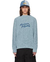 Maison Kitsuné - Handwriting Sweater - Lyst
