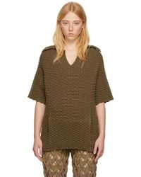 Isa Boulder - Ssense Exclusive Khaki Peanut Polo - Lyst