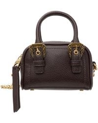 Versace - Curb Chain Top Handle Bag - Lyst