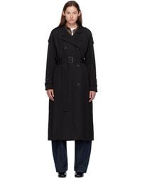 Moncler - Matte Trevoux Trench Coat - Lyst