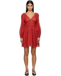 Sea - Nomi Solid Tunic Minidress - Lyst