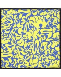 Dries Van Noten - Silk Pocket Square - Lyst