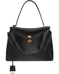 Balenciaga - ブラック ラージ Rodeo バッグ - Lyst