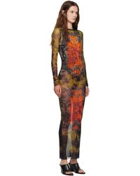 jean paul gaultier brown & blue tennis suit dress Blue Jean Paul Gaultier Dresses for Women