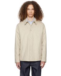 A.P.C. - . Off-white New Alan Jacket - Lyst