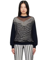 Jean Paul Gaultier - 'the Oversized Marinière' Sweater - Lyst