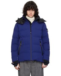 3 MONCLER GRENOBLE - Navy Montgetech Down Jacket - Lyst