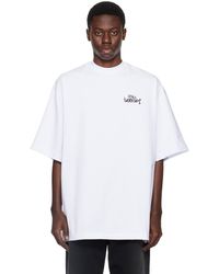 032c - T-shirt blanc à logos modifiés imprimés - Lyst