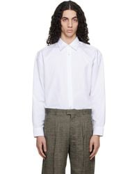 BOSS - Relaxed-fit Cotton Poplin Shirt - Lyst