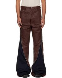 Rick Owens - Burgundy Concordians Bolan Banana Jeans - Lyst