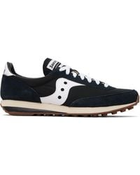 Saucony - Baskets Trainer 80 Noires - Lyst