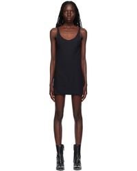 Our Legacy - Black Scoop Minidress - Lyst