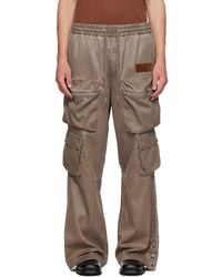 Amiri - Drawstring Nylon Cargo Pants - Lyst