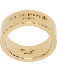 Maison Margiela - Logo Reference Ring - Lyst