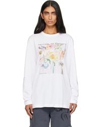 Collina Strada - 'No Rain, No Flowers' Rhinestone T-Shirt - Lyst