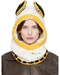 Marni - Off- & Wool Ears Balaclava - Lyst