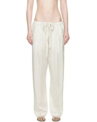 KHAITE - Off- Trenton Trousers - Lyst