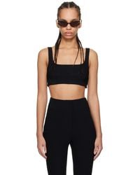Nanushka - Anouk Seersucker Bralette Top - Lyst
