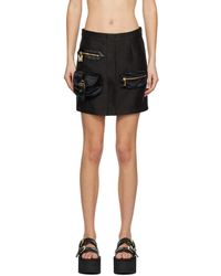 Moschino - Black Bags Miniskirt - Lyst