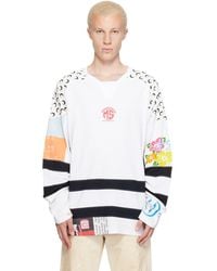 Marine Serre - Regenerated Graphic Jersey Hockey T-Shirt - Lyst