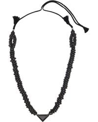 Toga - Triangle Beads Necklace - Lyst