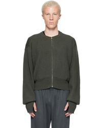 Rier - Roundneck Zip Utility Sweater - Lyst