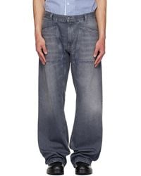 DIESEL - Relaxed D-Zeta Jeans - Lyst