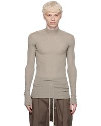 Rick Owens - Off-white Lupetto Sweater - Lyst