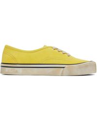 Bally - Yellow Lyder Sneakers - Lyst