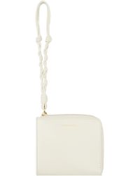 Jil Sander - Off-white Tangle Coin Pouch - Lyst