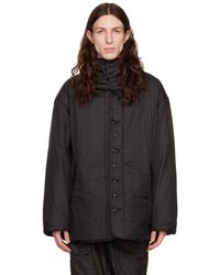 Engineered Garments - Ssense Exclusive Black Liner Jacket - Lyst