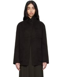 TOTEME - ブラウン Doublé パッチポケット ジャケット - Lyst