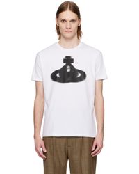 Vivienne Westwood - ホワイト Halftone Orb Classic Tシャツ - Lyst