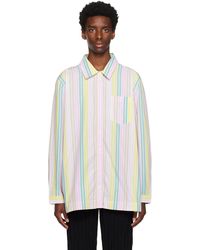 Ganni - Color Stripe Shirt - Lyst