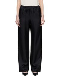 Loulou de Saison - Alera Lds Silk Twill Trousers - Lyst