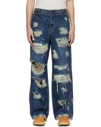Adererror - Distressed Jeans - Lyst