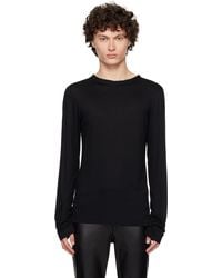 メンズ AARON ESH ブラック キーホール コート ブラック | Lyst