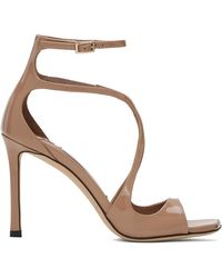 Jimmy Choo - Azia 95 Heeled Sandals - Lyst