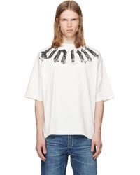 Palm Angels - Off- Big Neck Logo Loose T-Shirt - Lyst