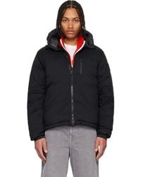 Canada Goose - Label' Lodge Hooded Down Jacket - Lyst