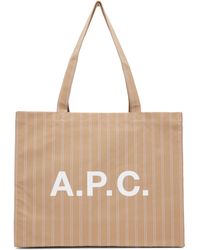 A.P.C. - Diane Shopping Tote - Lyst