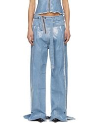 OTTOLINGER - Glazed Baggy Jeans - Lyst