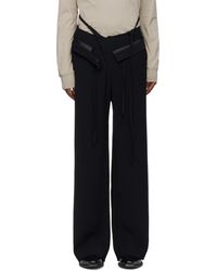 OTTOLINGER - Double Fold Suit Trousers - Lyst