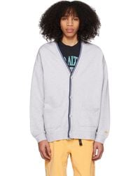 Levi's - Gray Relaxed Cardigan - Lyst