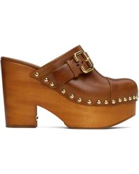 Chloé - Jeannette Wedge Clogs - Lyst