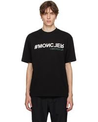 3 MONCLER GRENOBLE - ボンディングロゴ Tシャツ - Lyst