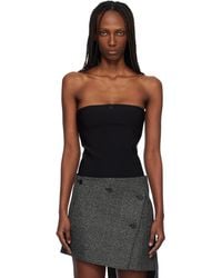 Courreges - Bustier Lingerie Jersey Bodysuit - Lyst