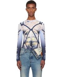 Y. Project - Bondage Print Long Sleeve T-Shirt - Lyst